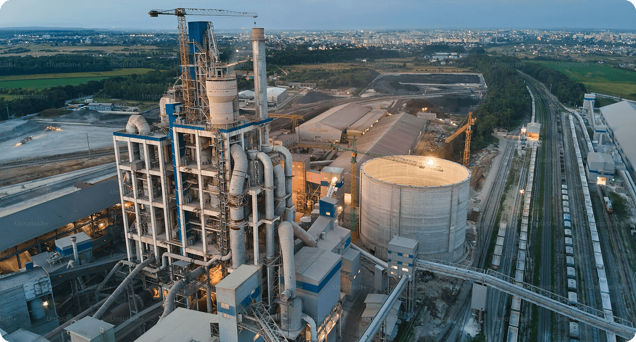 Industrial background